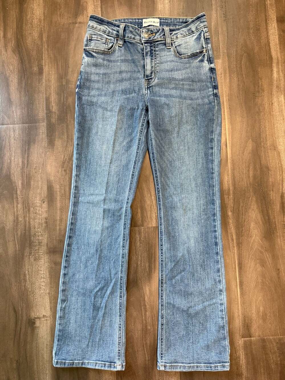 Studio Blue Women's Medium Wash Petite Bootcut Jeans Size 26P